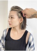 インナーカラーイヤリングカラーインナーケアブリーチハイトーン