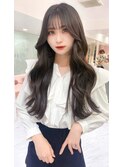 くびれレイヤーロング◎色気の出る韓国ヘア