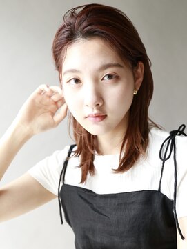 ザビー(THE B) 【本八幡 TheB】かきあげセミロング