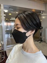 ボウ(BOW)&nbsp;ハンサムショート×ブルーブラック