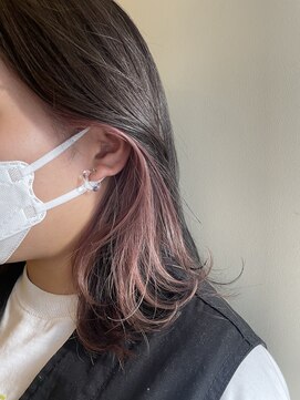 ロロ(ro-ro) 【恵比寿ro-ro】インナーカラー×ペールピンク