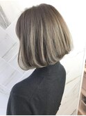 【パーソナルカラー】似合わせカラーラテベージュ×大人ボブ