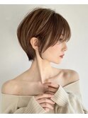 20代30代乾かすだけでまとまる大人くびれショート