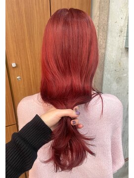 ノイ(noii) チェリーレッド/レッドカラー/レッド/ハイトーン/ブリーチカラー