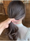 20代30代40代大人可愛いほうじ茶ラテカラー