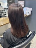 【セロ姫路】艶髪チェリーブラウン