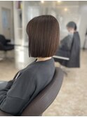 ぱっつんボブ