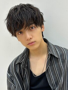 ツーダブルバイフィフス 茶屋町店(WW.. by fifth) ツイストスパイラルメンズマッシュツイストパーマツーブロック