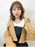 ミディアムウェーブ/縮毛矯正/髪質改善/ダブルカラー/パーマ
