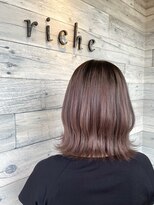 リーチェ(riche)&nbsp;外ハネレイヤースタイル