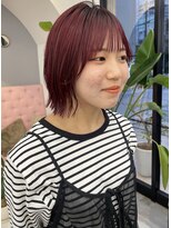 サンド 大阪梅田(sand)&nbsp;@eri_sand_ レイヤーカット/オリーブベージュ/大阪梅田