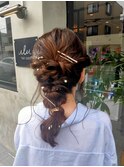 (五十嵐)お呼ばれヘアセット