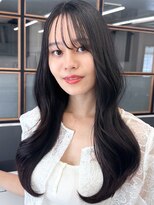 【艶感★シースルーバング】韓国再現性大人可愛いウェーブ巻き髪