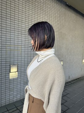 マッシュ アドベ 八戸ノ里(MASHU ADOBE) ミニボブ×violet color