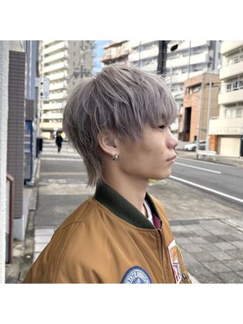 アルマヘアー(Alma hair by murasaki) ◎メンズのホワイトシルバー◎