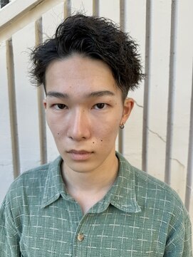 ヴィムヘアー(VIM hair) ショートアップバングツイストパーマ