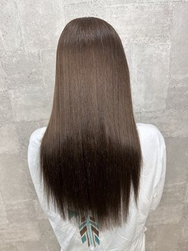 スキル 水戸(SKILL) ココアブラウン/トリートメントストレート/ストレートロング