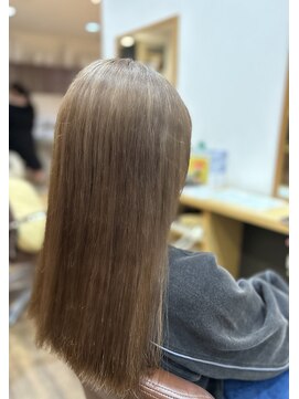 ケイズプラス(K's PLUS) 人生初ブリーチに挑戦！マロンベージュ♪