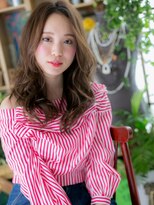 カバーヘア ブリス 志木南口駅前店(COVER HAIR bliss)&nbsp;外国人風透け感小顔バレイヤージュセミディc6志木20代30代40代