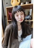 たまプラーザ/レイヤーカット/地毛風カラー/顔まわりレイヤー