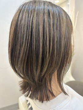 トーチ ヘアーアンドヘッドスパ 銀座通り本店(TORCH hair & head spa) ハイライトたっぷり透明感カラー