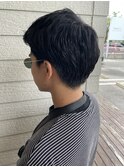 毛流れパーマ