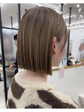 サンド 大阪梅田(sand) @shin__sandボブウルフ/ネビージュ/小顔/ワンレン/大阪梅田