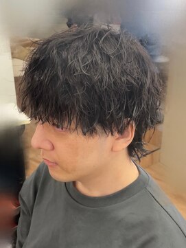 ハニー(HONEY) 波巻きスパイラルパーマ/波巻きパーマ/岡崎メンズパーマ