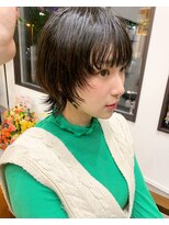 ハニバニ(hanibani) ナチュラルショートウルフ