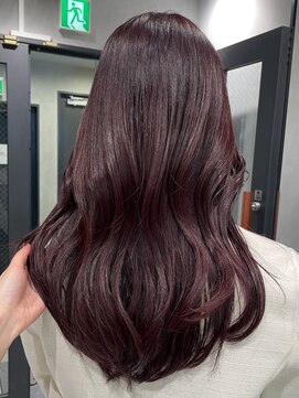 シャルムバイケンジ(Charm.by KENJE) 赤髪/艶髪/髪質改善/レッドカラー/レイヤーカット