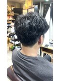 ふんわり立体感のショートパーマ