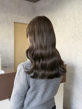 【minim×りの】ブリーチありオリーブベージュ