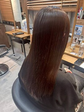 髪質改善/ブラウン/艶髪/レイヤーカット