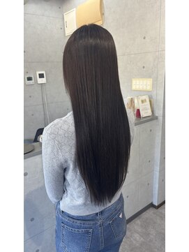 髪質改善　美髪ストレート