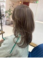 バランス 原宿 表参道(balance)&nbsp;【髪質改善】ヘーゼルベージュハイライト×レイヤー YUKA