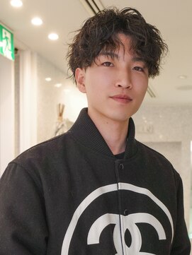 ラパンセヴェールメンズ 栄(LA PENSEE VERT MEN'S) 【Mitsui】ツイストスパイラルパーマ