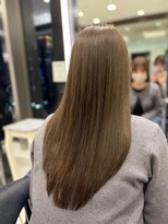 パーマ落としラボ アピッシュ 銀座(apish)&nbsp;パーマ落とし×地毛風うる艶カラー