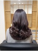 ［ミディアム＋ワインレッドカラー＋20代＋千葉駅］