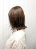 【贅沢ヘアケア】カット+カラー+髪を芯から整えるクオリアTR ¥13,300~