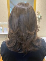 ヘアー リーフ(Hair Leaf)&nbsp;レイヤースタイル3