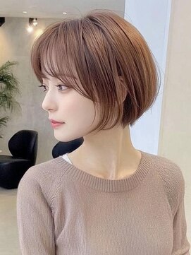 ネハス ナガオカ(nehus.nagaoka) 大人ショートボブ×ナチュラルボブ×マッシュボブ 20代30代40代