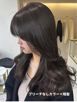 ラヴィ(Lavie)&nbsp;ハイライトカラーミルクティーベージュケアブリーチダブルカラー