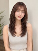 ソルナ 西宮(SOLUNA) 艶髪ストレートレイヤーロング