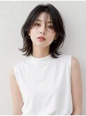 くびれヘア 髪質改善 顔周りカット 20代 外ハネボブ