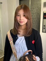 ファム(Fann.)&nbsp;髪質改善 ワンカール 艶髪 神戸三宮元町 レイヤー 顔まわり