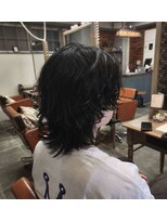 トランクヘアデザイン 大宮(TRUNK hair design)&nbsp;メンズウルフ×ニュアンスパーマ