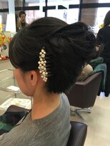 クール ヘアー ギャラリー 神明町店(COOL Hair gallery) シンプル和装アップ