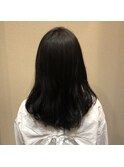 セミロングスタイル