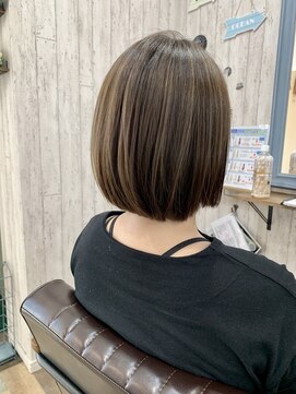シャルマンフォーヘア(Charmant for hair) ☆Charmant☆ハイライトベージュ×ナチュラルボブ