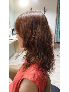 ヘアー ガーデン アンジュ(hair garden Ange) ゆるふわロングパーマ